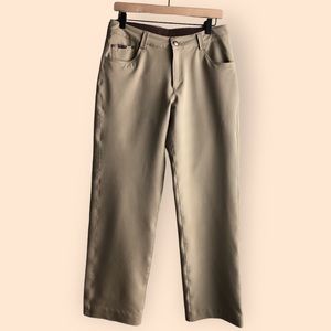 GoLite Women’s Khaki Outdoor Technical Pants Hiking Exploring Recycled Size 8
